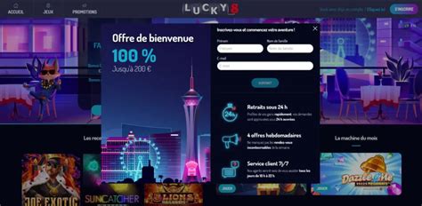 Bienvenue sur Lucky8 .